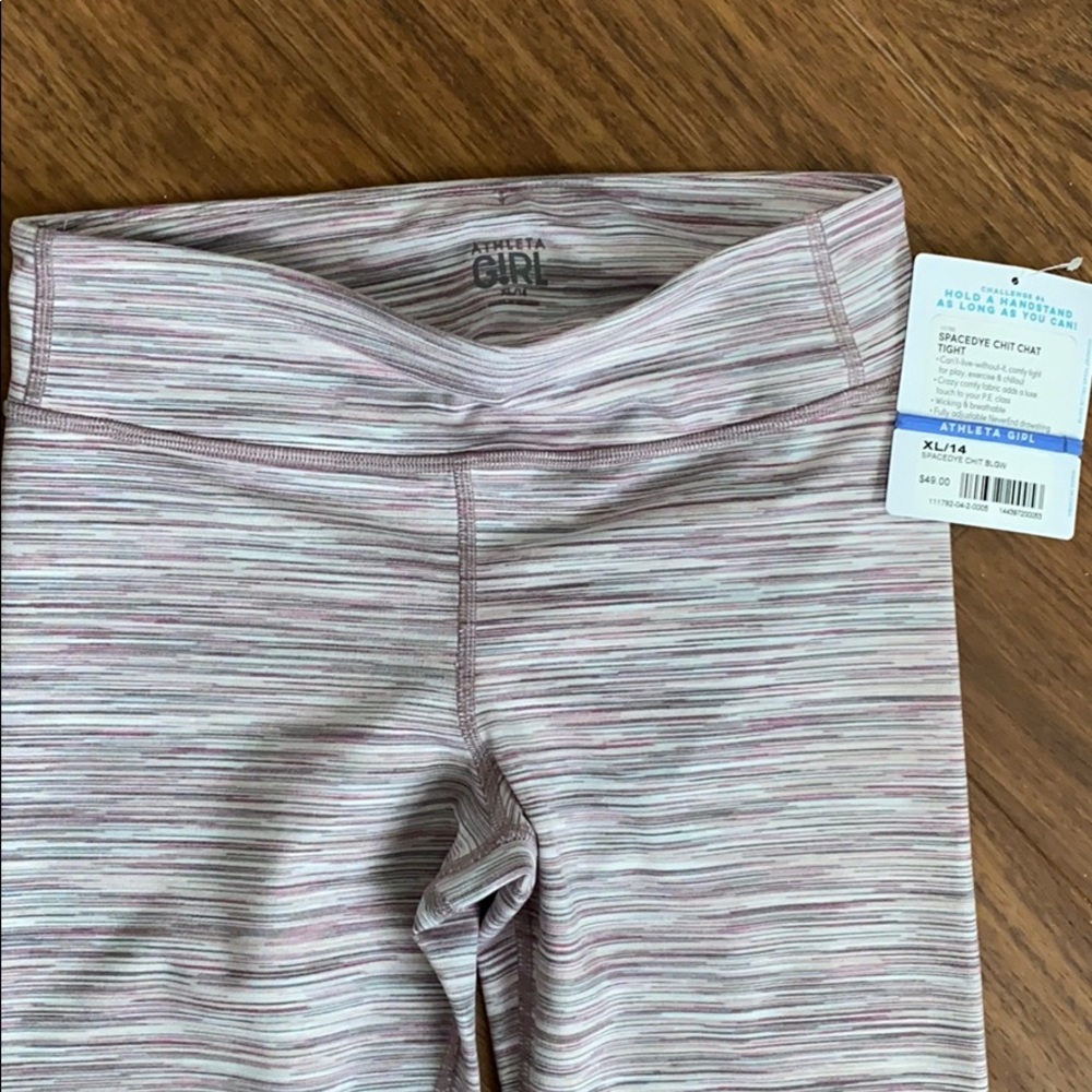Athleta Girl leggings. Size XL 14.